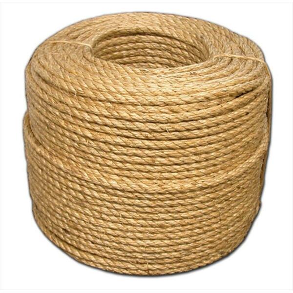 T.W. Evans Cordage Co .5 in. x 600 ft. Grade Number 1 Manila Rope 24-004